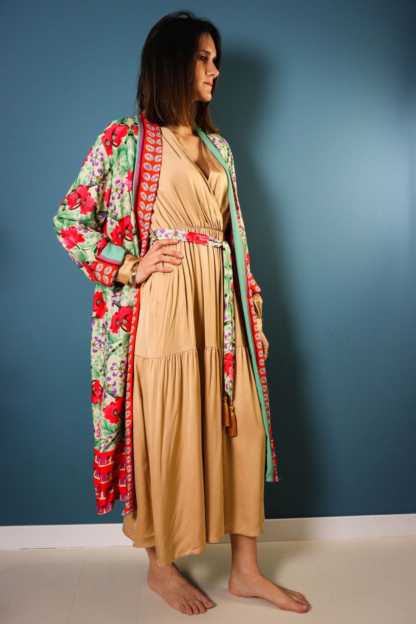 MADONNA DOUBLE FACE KIMONO