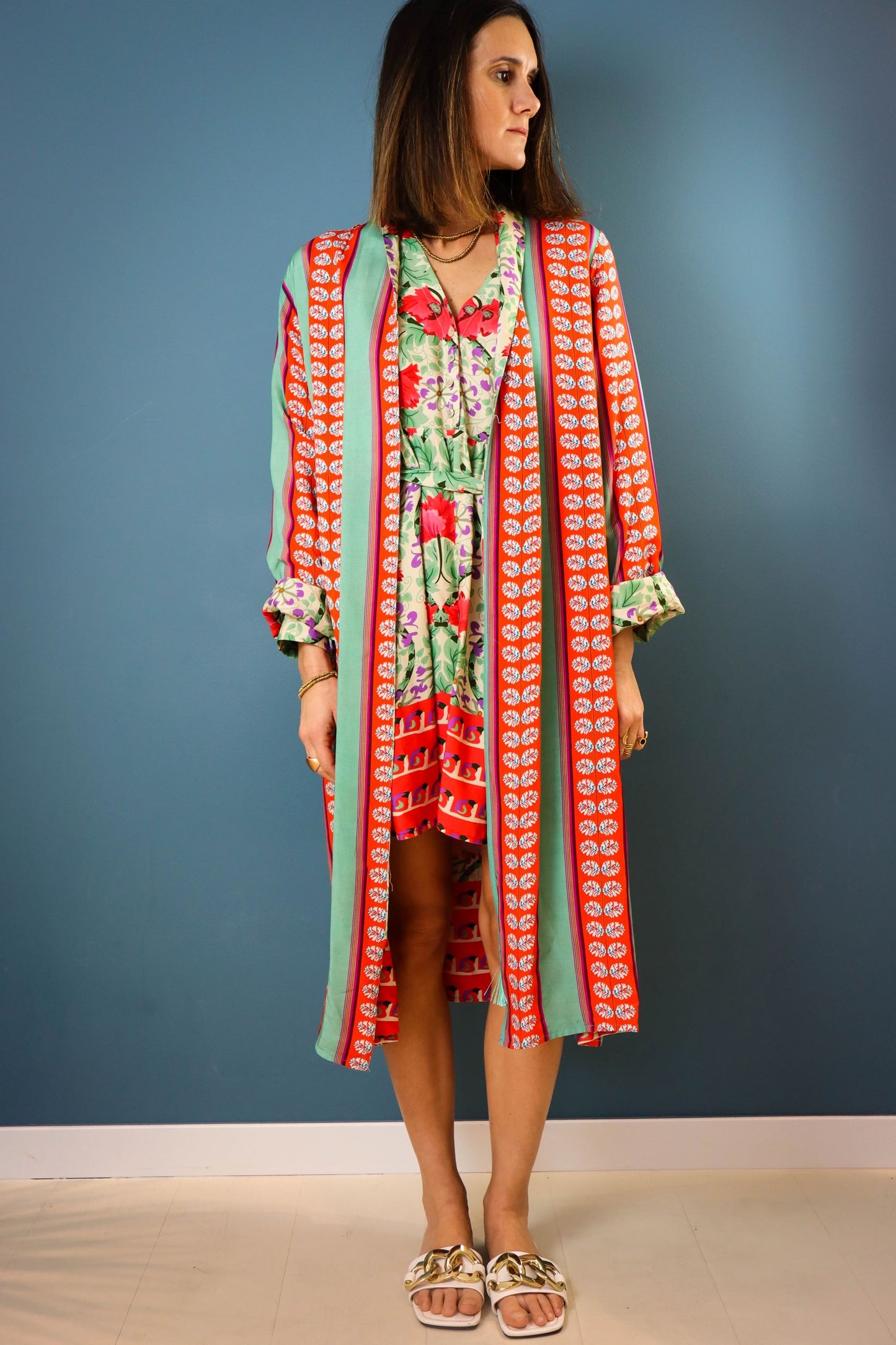 MADONNA DOUBLE FACE KIMONO